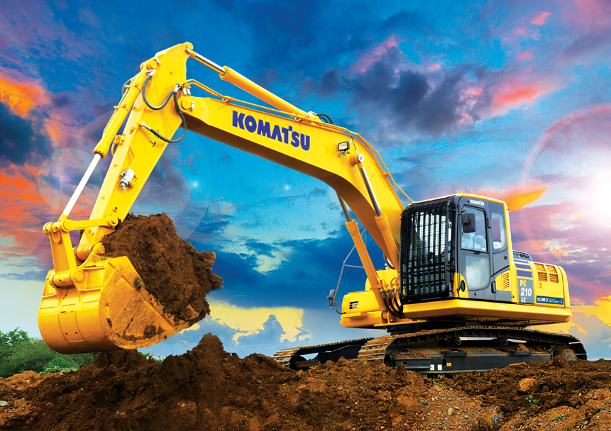 Hydraulic Excavator working principle